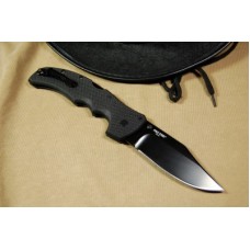 Складной нож Recon 1 Clip Point, Teflon Coated Japanese Aus 8A Steel, Black G-10 Handle 10.2 см.