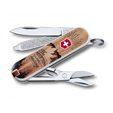 Складной нож Victorinox Classic LE 2016 "THE MOUNTAINS ARE CALLING"