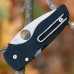 Нож складной Lil' Native - Spyderco 230GP, сталь Crucible CPM® S30V™ Satin Plain, рукоять стеклотекстолит G10, чёрный