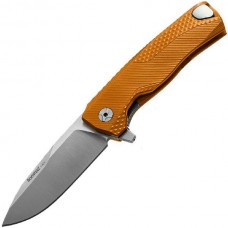 Нож складной ROK Ball-Bearing Flipper, Orange Solid® Aluminum Handle, Satin Finish Böhler M390