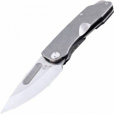 Нож складной Medford General, Stonewashed Crucible CPM® S35VN™ Steel, Tumbled Titanium Handle