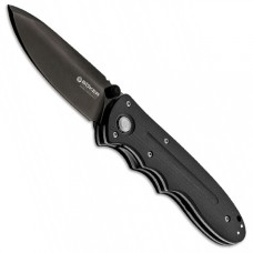 Нож складной Limited CDC Wanderoo, DLC-Coated N690 Steel. Black G-10 Handle, Boker