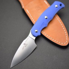 Туристический нож G.Sakai, Camper En Fixed, ZDP-189, Blue G-10