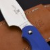 Туристический нож G.Sakai, Camper En Fixed, ZDP-189, Blue G-10