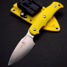 Туристический нож G.Sakai, Camper En Fixed, ZDP-189, Yellow FRN