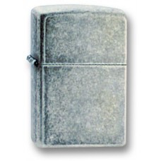 Зажигалка ZIPPO Antique Silver Plate, латунь с покрытием ™Plate, серебристый, матовая, 36х12x56 мм