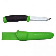 Нож Morakniv Companion Green, нержавеющая сталь, цвет зеленый