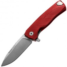 Нож складной ROK Ball-Bearing Flipper, Red Solid® Aluminum Handle, Satin Finish Böhler M390