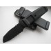 Нож с фиксированным клинком Extrema Ratio Task Compact Black 1/2 Serrated, сталь Böhler N690, рукоять прорезиненный форпрен