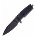 Нож с фиксированным клинком Extrema Ratio Shrapnel OG Black, сталь Böhler N690, рукоять пластик