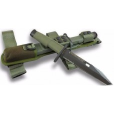 Нож с фиксированным клинком Extrema Ratio Fulcrum Civilian Bayonet Green, сталь Böhler N690, рукоять пластик