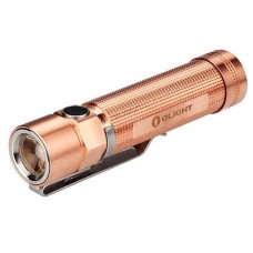 Фонарь Olight S2-CU Raw Copper, золотой