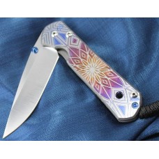 Нож складной Large Sebenza 21 Unique Graphics 9.2 см. ChR/L21CGG Geometric