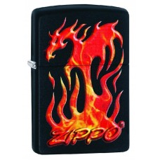 Зажигалка ZIPPO Classic с покрытием Black Matte, латунь/сталь, чёрная, матовая, 36x12x56 мм