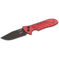 Автоматический складной нож Launch 5, DLC-Coated Crucible CPM® 154 Blade, Red Aluminum Handles, Emerson Design