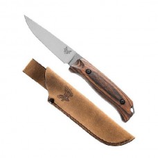 Нож Benchmade Saddle Mountain Hunt Wood 15007-2, сталь CPM S30V, рукоять дерево