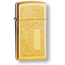 Зажигалка ZIPPO High Polish Brass, латунь, золотистый, глянцевая, 30х55х10 мм