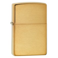 Зажигалка ZIPPO Armor™, латунь с покрытием Brushed Brass, золотистый, матовая, 36х56х12 мм