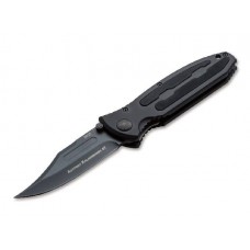 Нож складной Kalashnikov All Black, Boker, сталь 440C, G10