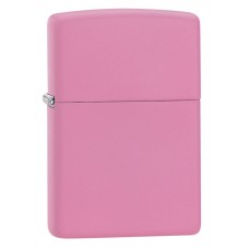 Зажигалка ZIPPO Classic с покрытием Pink Matte, латунь/сталь, розовая, матовая, 36x12x56 мм