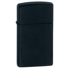 Зажигалка ZIPPO Black Matte, латунь с порошковым покрытием, черный, матовая, 30х55х10 мм