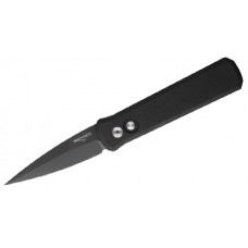 Автоматический складной нож Godson™ Ultra Light, Black G-10 Handle, Black Blade