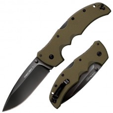 Складной нож Recon 1 Spear Point, Carpenters CTS® XHP Alloy w/ DLC Coating, Olive Drab Green G-10 Handle 10.2 см.