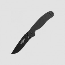 Нож складной RAT 1 Black Blade, Black Handle, D2 Tool Steel