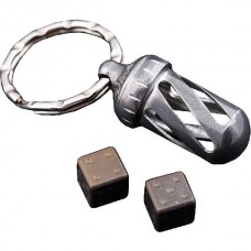 Брелок-капсула с игральными кубиками Acorn Dice Bronze Titanium