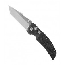 Автоматический складной нож EX-01 Auto, Stone-Tumbled Tanto Blade, Black/Gray G-Mascus® G10 Handle 8.89 см.