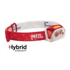 Фонарь светодиодный налобный Petzl Actik Core красный, 350 лм, аккумулятор