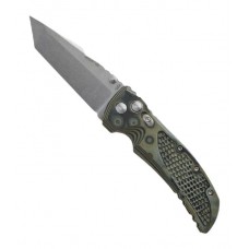 Нож складной EX-01 Stone-Tumbled Tanto Blade, Green/Gray G-Mascus® G10 Handle 10.16 см.