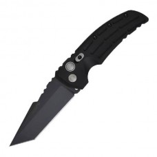 Автоматический складной нож EX-01 Auto, Black Tanto Blade, Black Aluminum Handle 8.89 см.