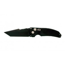 Автоматический складной нож EX-01 Auto, Black Tanto Blade, Matte Black Handle 8.89 см.