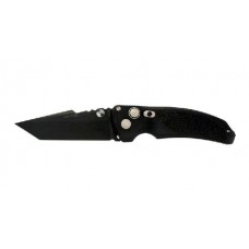 Нож складной EX-03 Black Tanto Blade, Matte Black Handle 10.16 см.