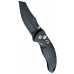 Нож складной EX-04 Black Wharncliffe Blade, Black G-Mascus® G10 Handle 8.89 см.