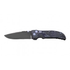 Нож складной EX-01 Black Drop Point Blade, Green/Gray G-Mascus® G10 Handle 10.16 см.