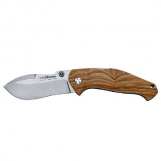 Нож складной Mojo Folding Hunter Olive Wood 9.0 см.