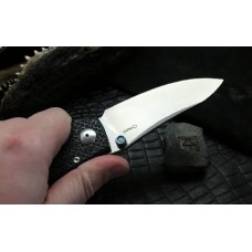 Складной нож CKF Farko, сталь M390, рукоять Titanium, G10