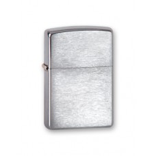 Зажигалка ZIPPO Classic с покрытием Brushed Chrome, латунь/сталь, серебро, матовая, 36x12x56 мм