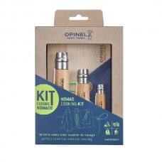 Набор 3-x складных ножей Opinel Nomad Cooking Kit, сталь Sandvik 12C27, рукоять бук, 002177