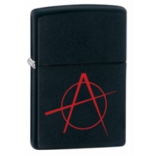 Зажигалка ZIPPO Classic А с покрытием Black Matte, латунь/сталь, чёрная, матовая, 36x12x56 мм