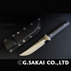 Нож рыболовный G.Sakai Sabi Knife-5 Black GS-11436, сталь H1, стеклопластик