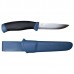 Нож Morakniv Companion Navy Blue, нержавеющая сталь,