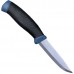 Нож Morakniv Companion Navy Blue, нержавеющая сталь,