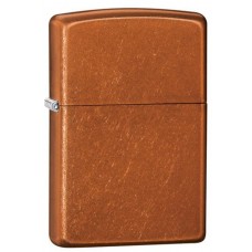 Зажигалка ZIPPO Classic с покрытием Toffee™, латунь/сталь, светло-коричневая, матовая, 36x12x56 мм