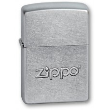 зажигалка ZIPPO street chrome, латунь с никеле-хромовым покрытием, светлый хром, гравировка, 36х56х1