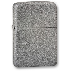 Зажигалка ZIPPO, латунь с покрытием Iron Stone™, серый, матовая, 36х12x56 мм