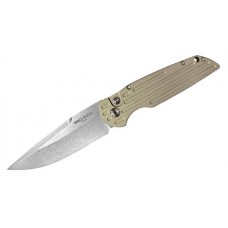 Автоматический складной нож Tactical Response 3 Desert Sand Handle Stonewash Blade