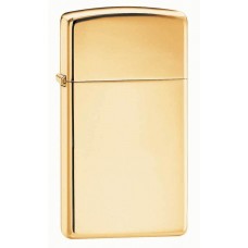 Зажигалка ZIPPO Slim® с покрытием High Polish Brass